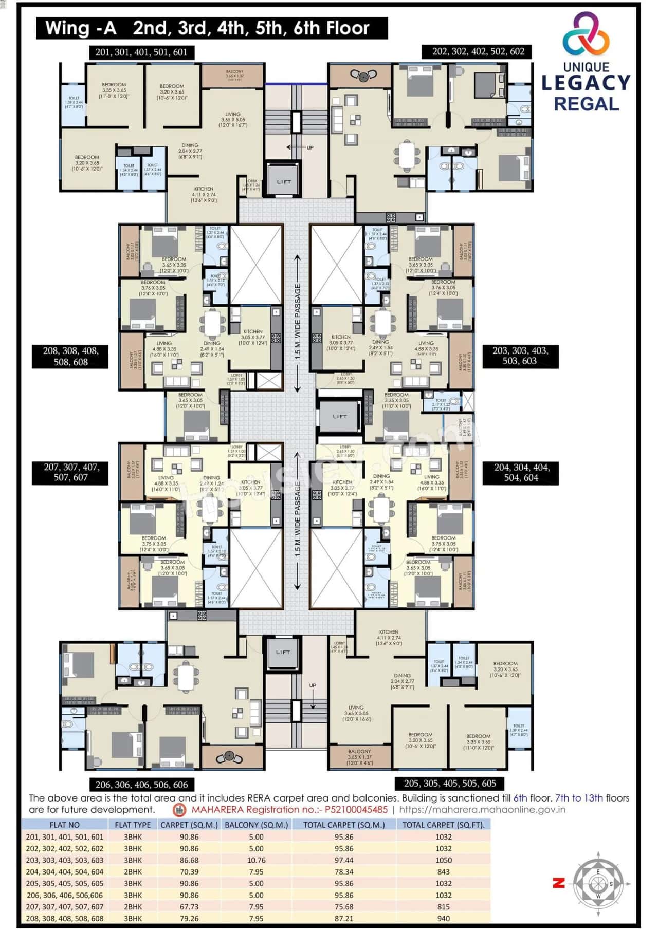 Unique Legacy Regal Floor Plan