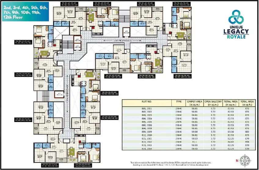 Unique Legacy Royale Floor plan 1