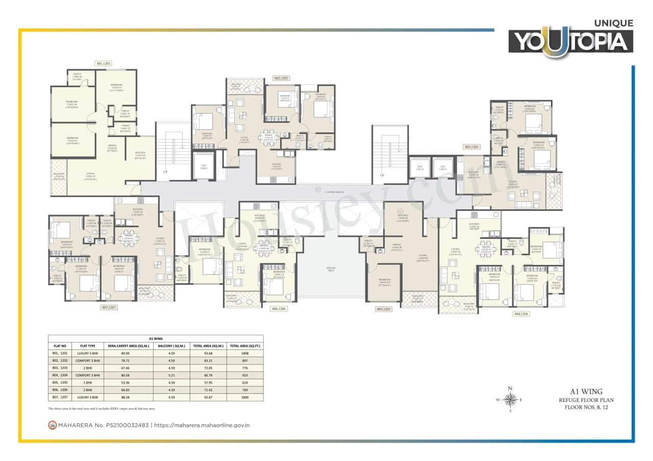 Unique Youtopia Phase 3 Floor plan 2