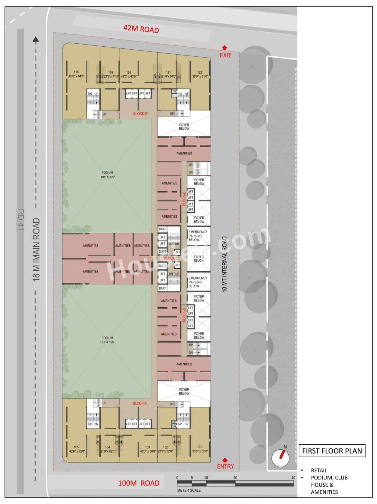 United Siban Floor plan 2