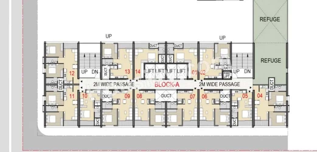 United Siban Floor plan 2