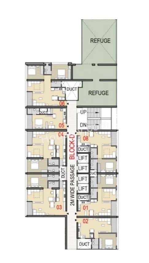 United Siban Floor plan 4