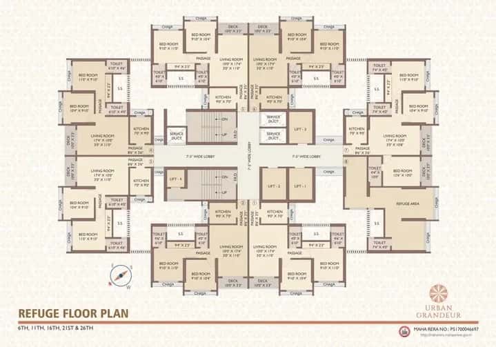 Urban Grandeur Floor plan 3