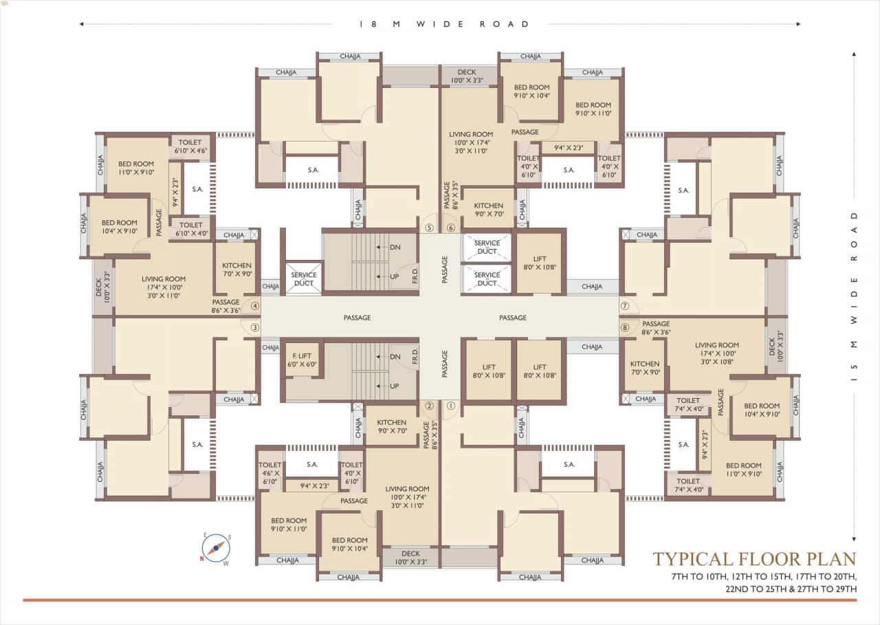 Urban Grandeur Floor plan 4