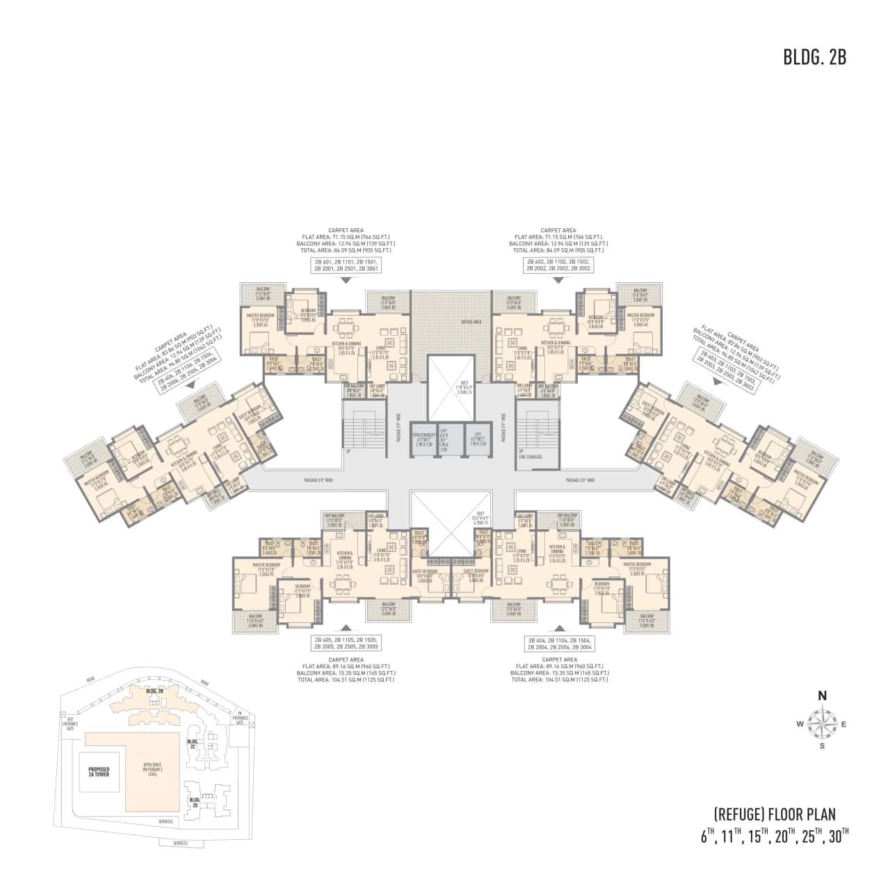 Urban SkyLine Phase-I Floor plan 1