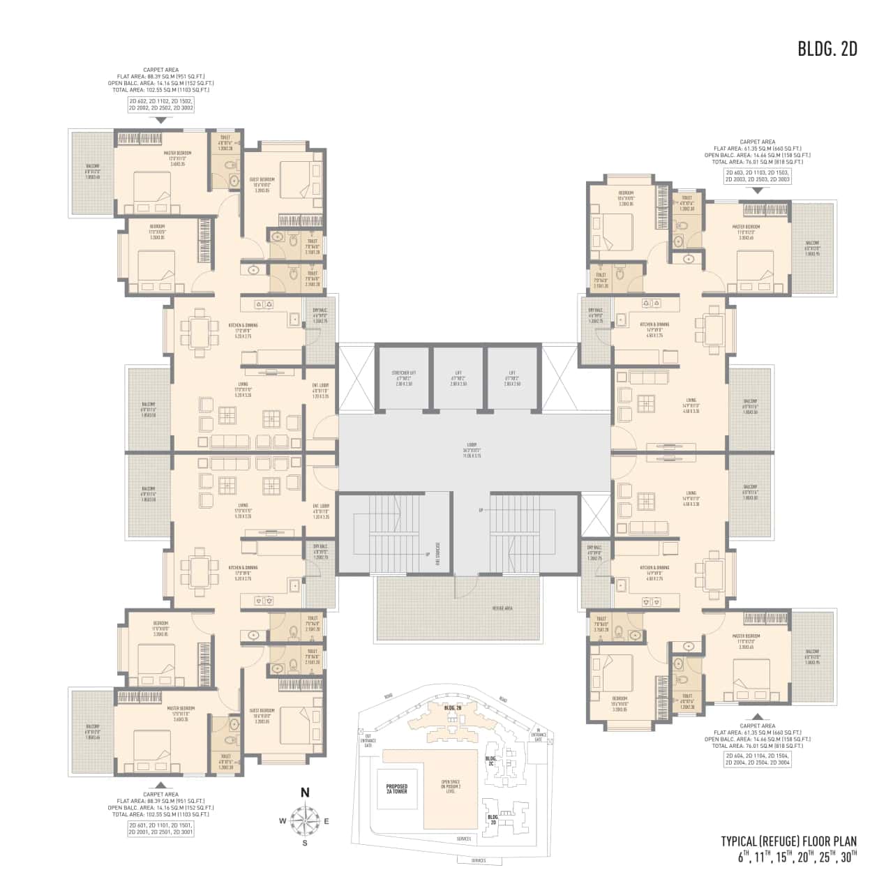 Urban SkyLine Phase-I Floor plan 5