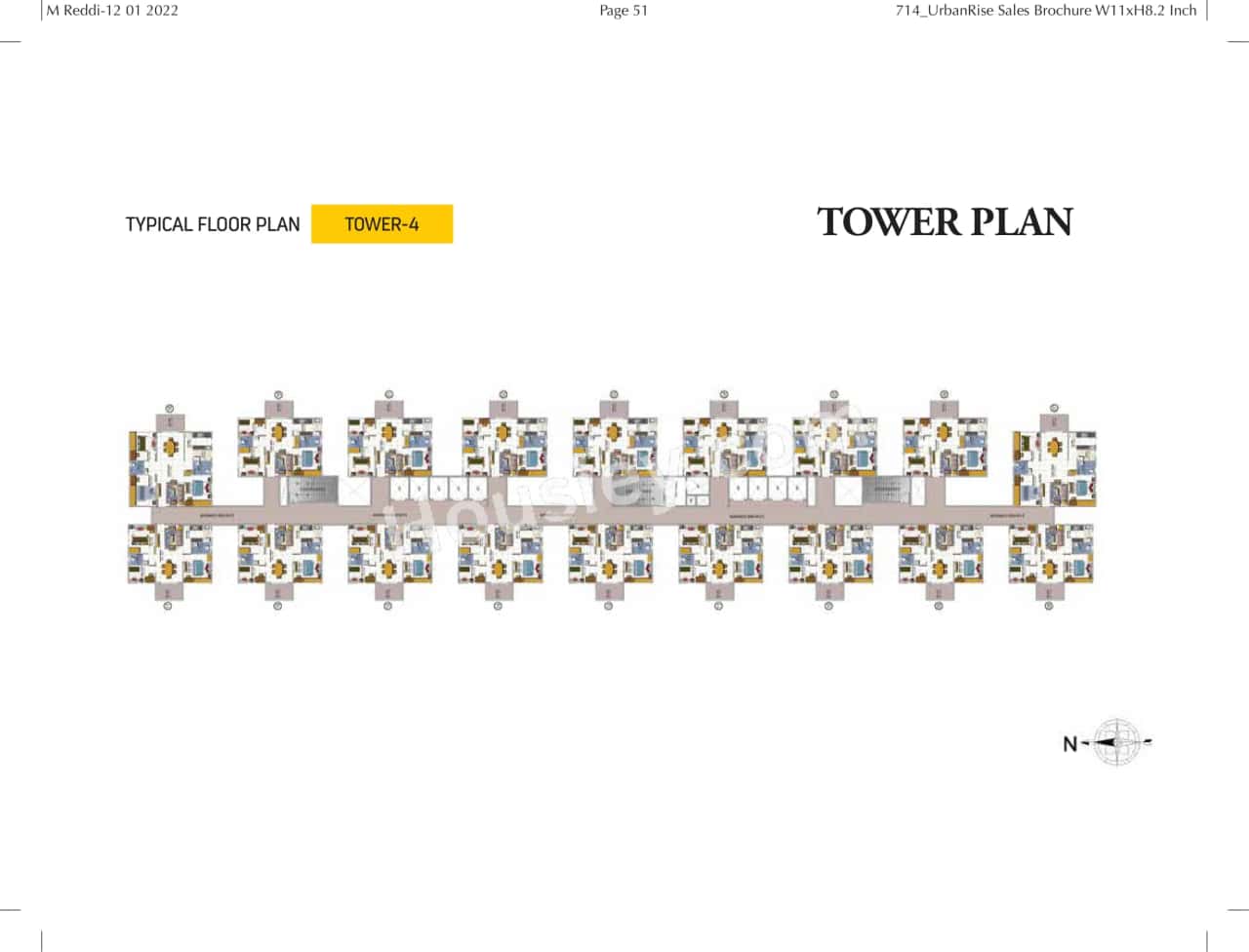 Urbanrise On Cloud 33 Floor plan 3