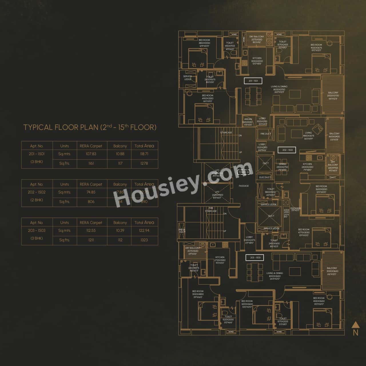 V MOND Vivencia Floor plan 1