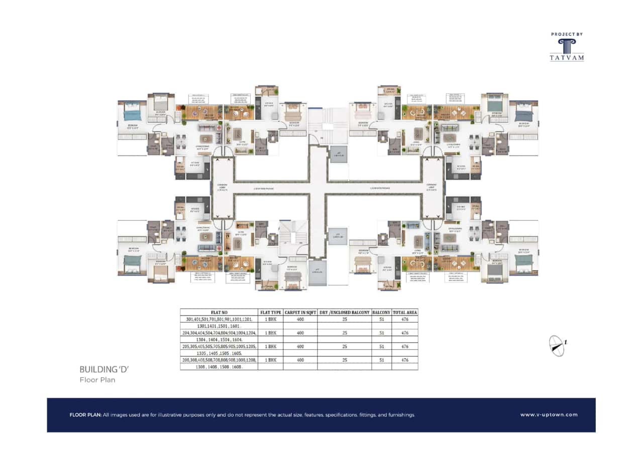 Tatvam V-Uptown Floor plan 3