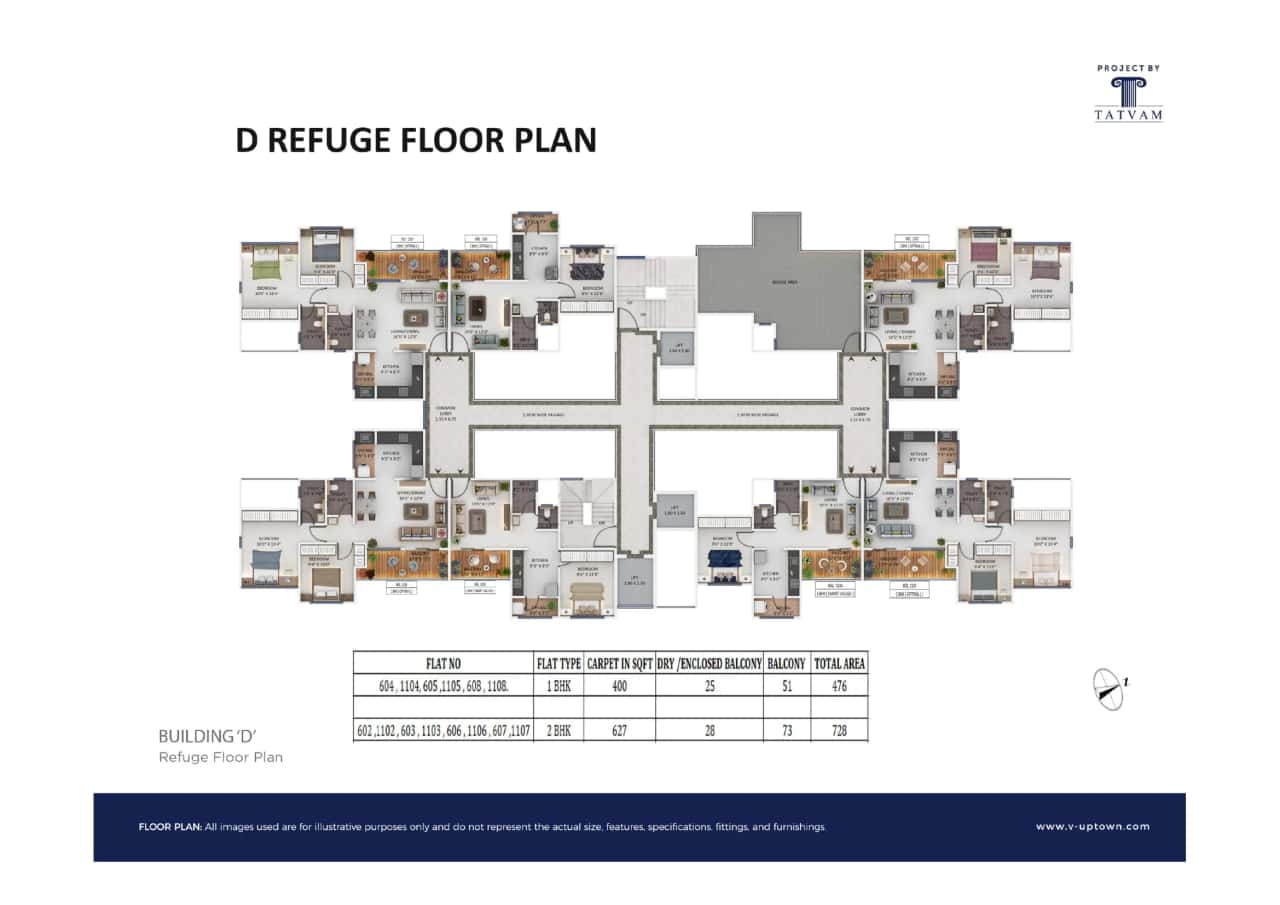 Tatvam V-Uptown Floor plan 4
