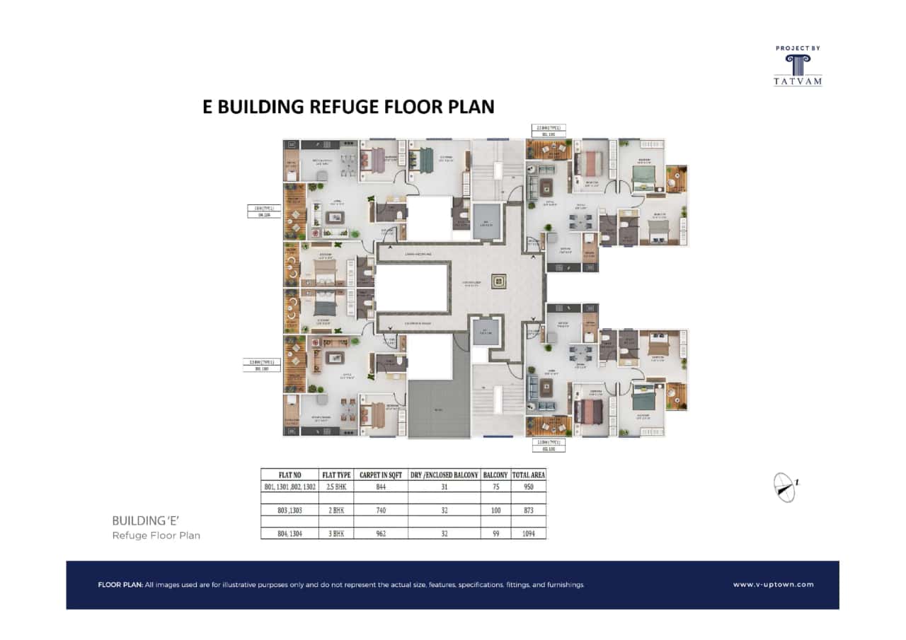 Tatvam V-Uptown Floor plan 2