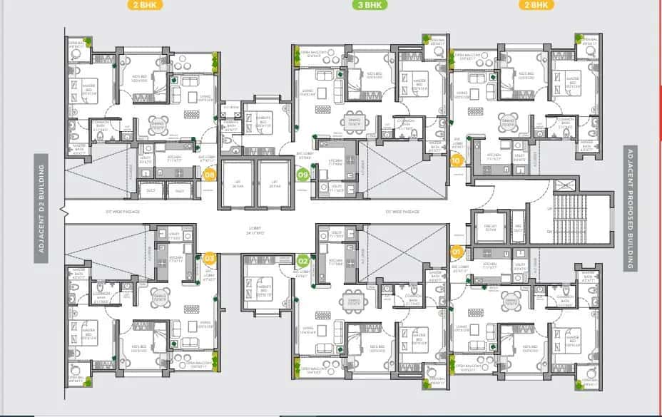 VJ Yashwin Enchante Floor plan 1