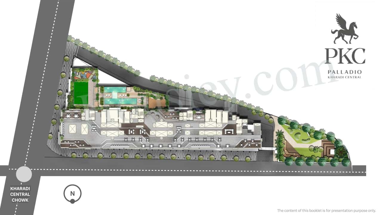 VJ Palladio Kharadi Central Floor plan 1