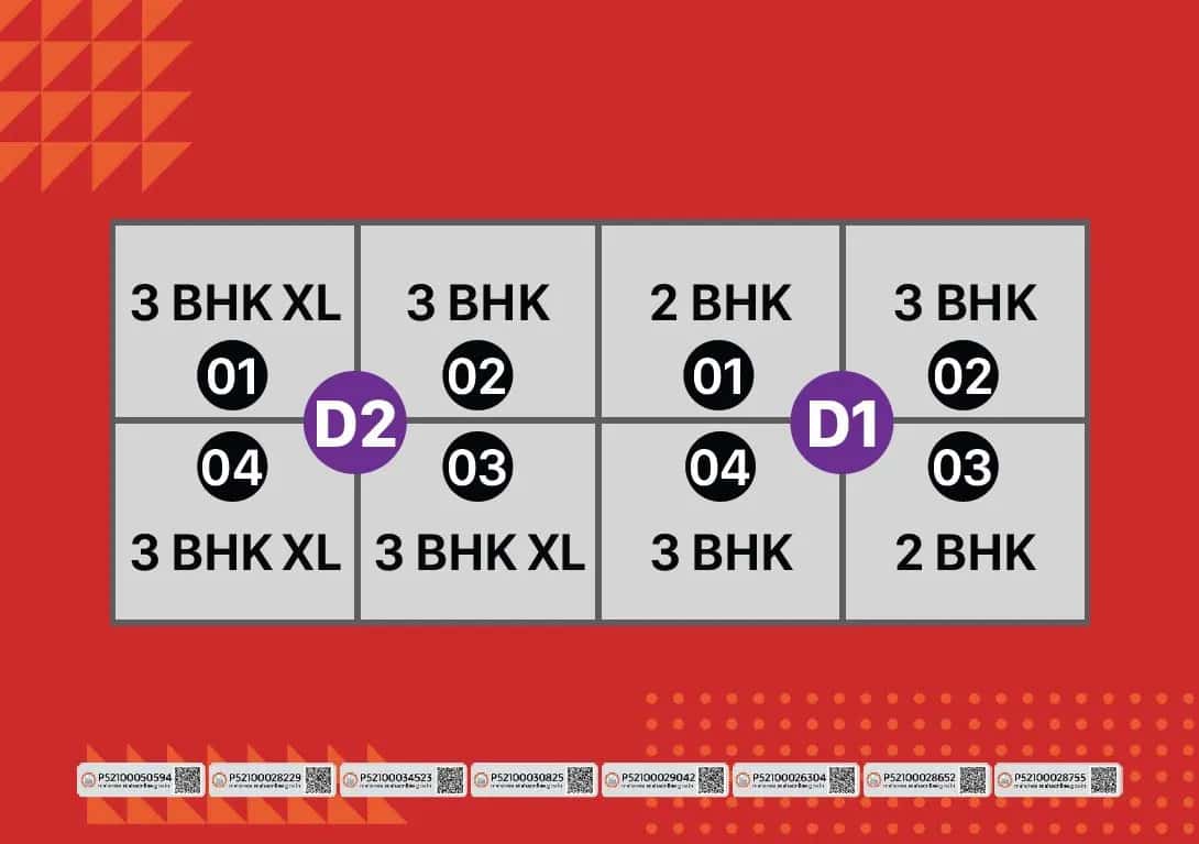 VJ Wakad Downtown Floor plan 1