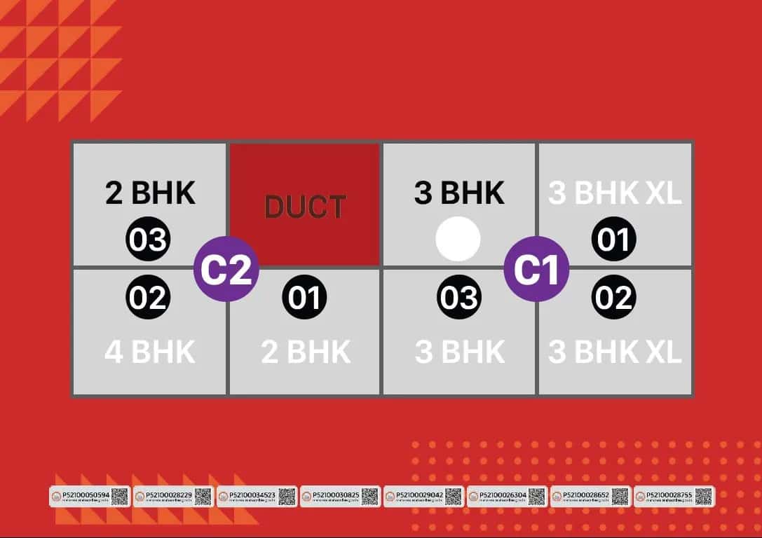 VJ Wakad Downtown Floor plan 2