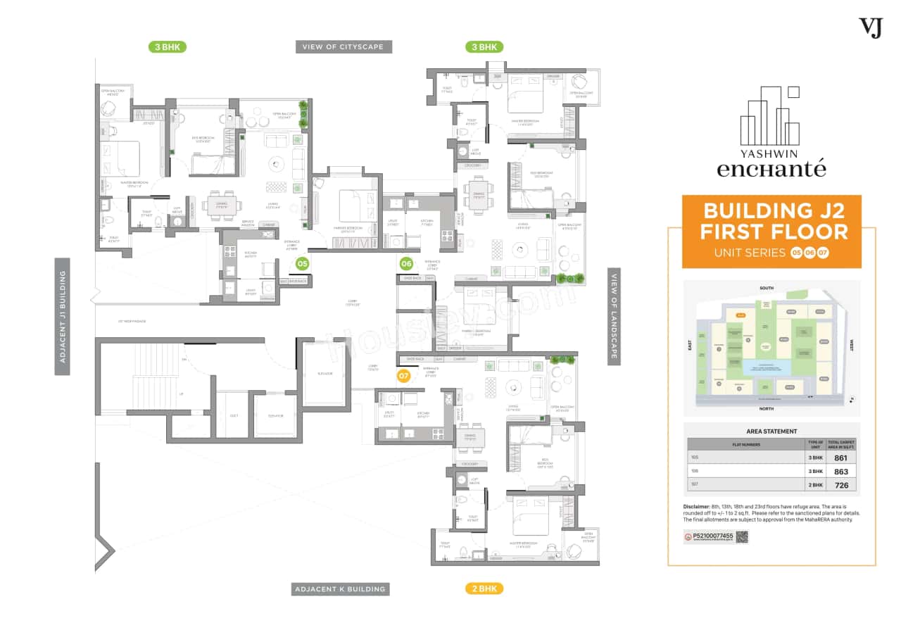 VJ Yashwin Enchante Floor plan 6