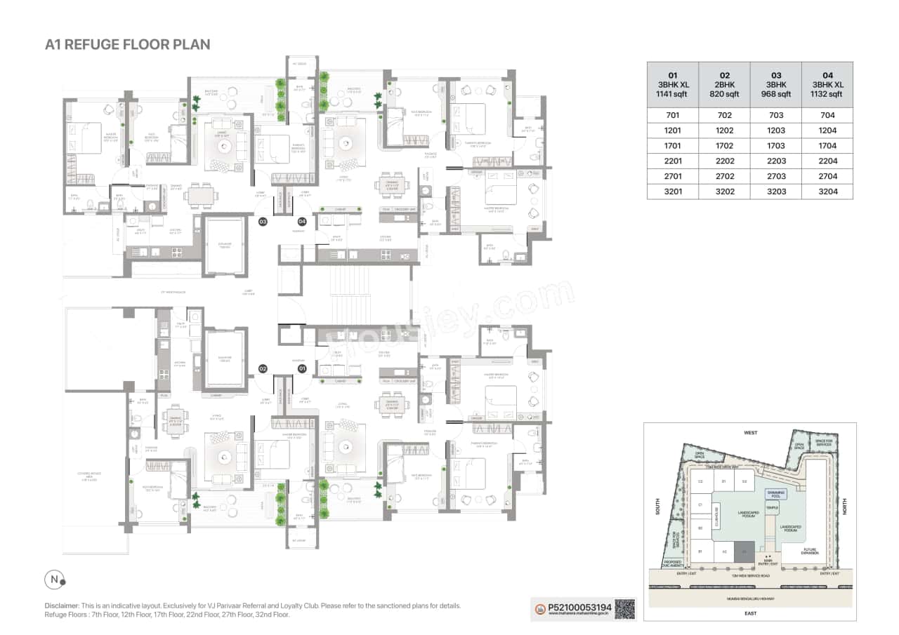 VJ Yashwin Urbo Centro Floor plan 1
