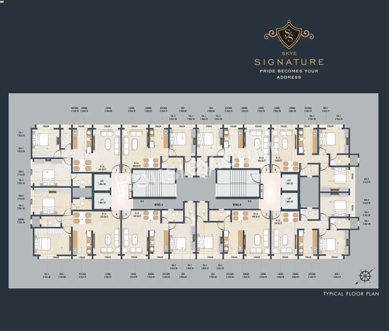 VK Skye Signature Floor Plan