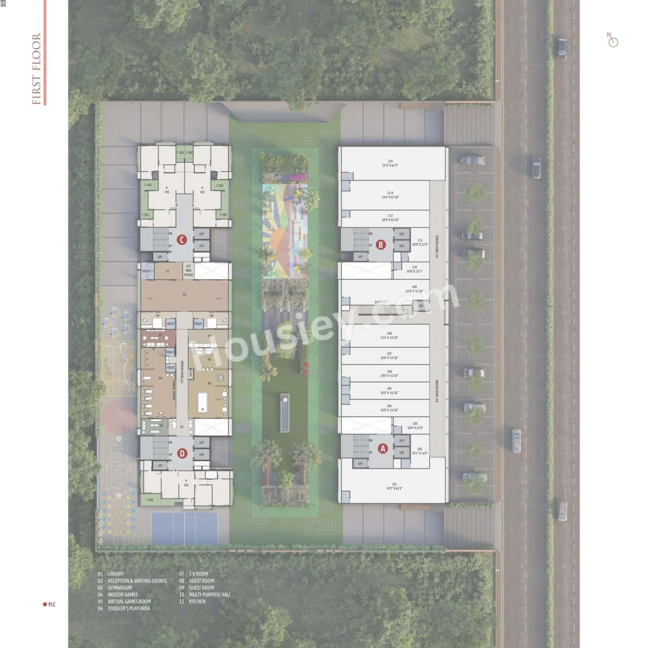 VR Reflection Floor plan 2