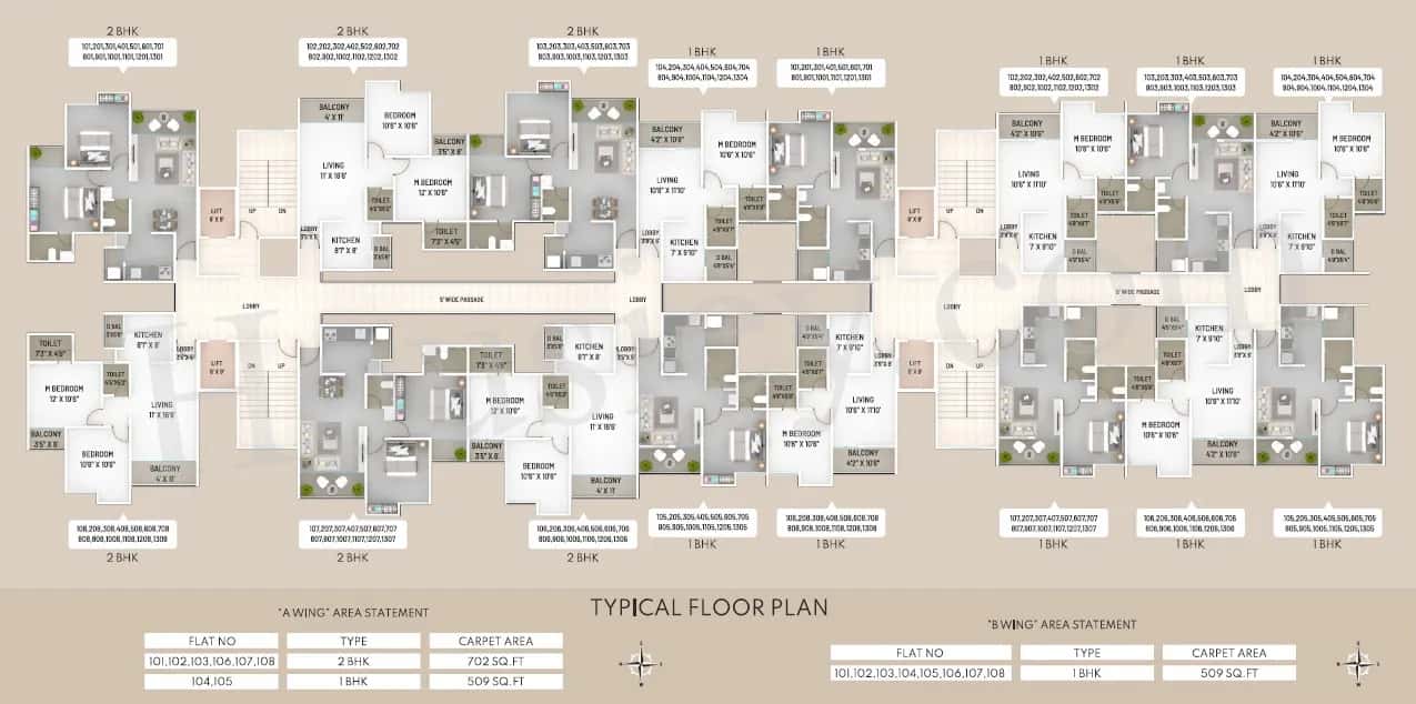 VTB Crown Floor Plan