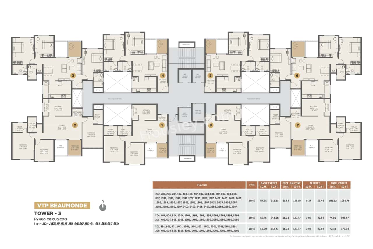VTP Beaumonde Floor plan 7