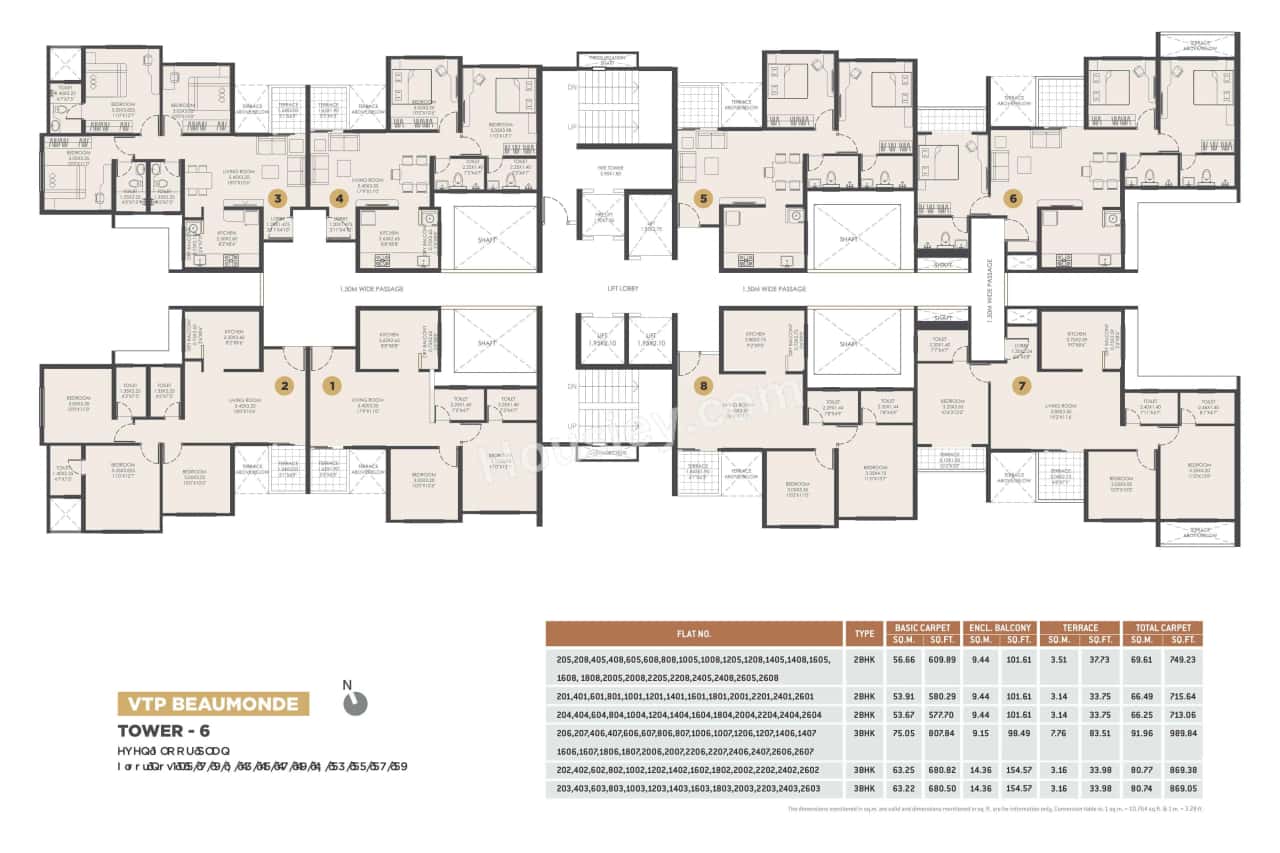VTP Beaumonde Floor plan 9
