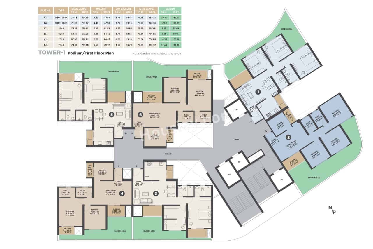 VTP Dolce Vita Floor plan 2