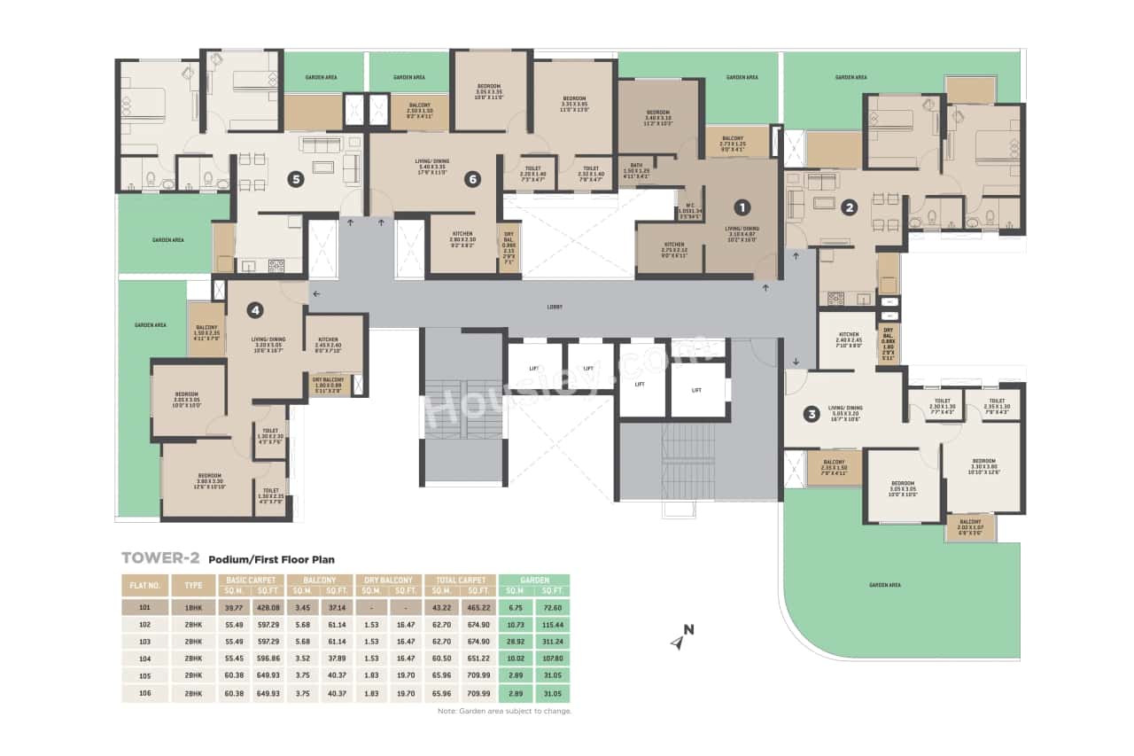 VTP Dolce Vita Floor plan 4