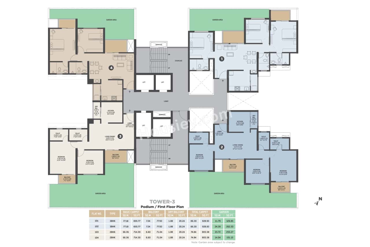 VTP Dolce Vita Floor plan 7