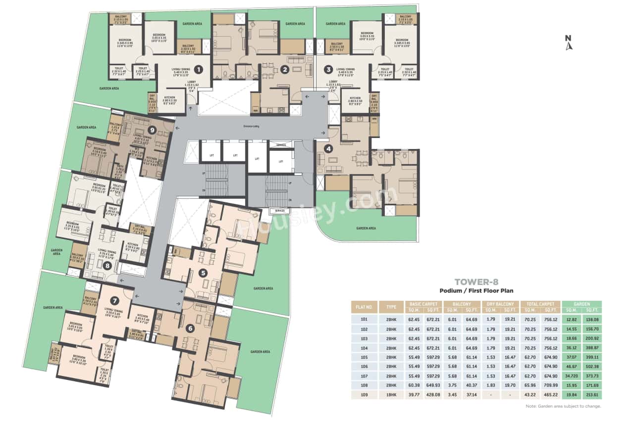 VTP Dolce Vita Floor plan 22