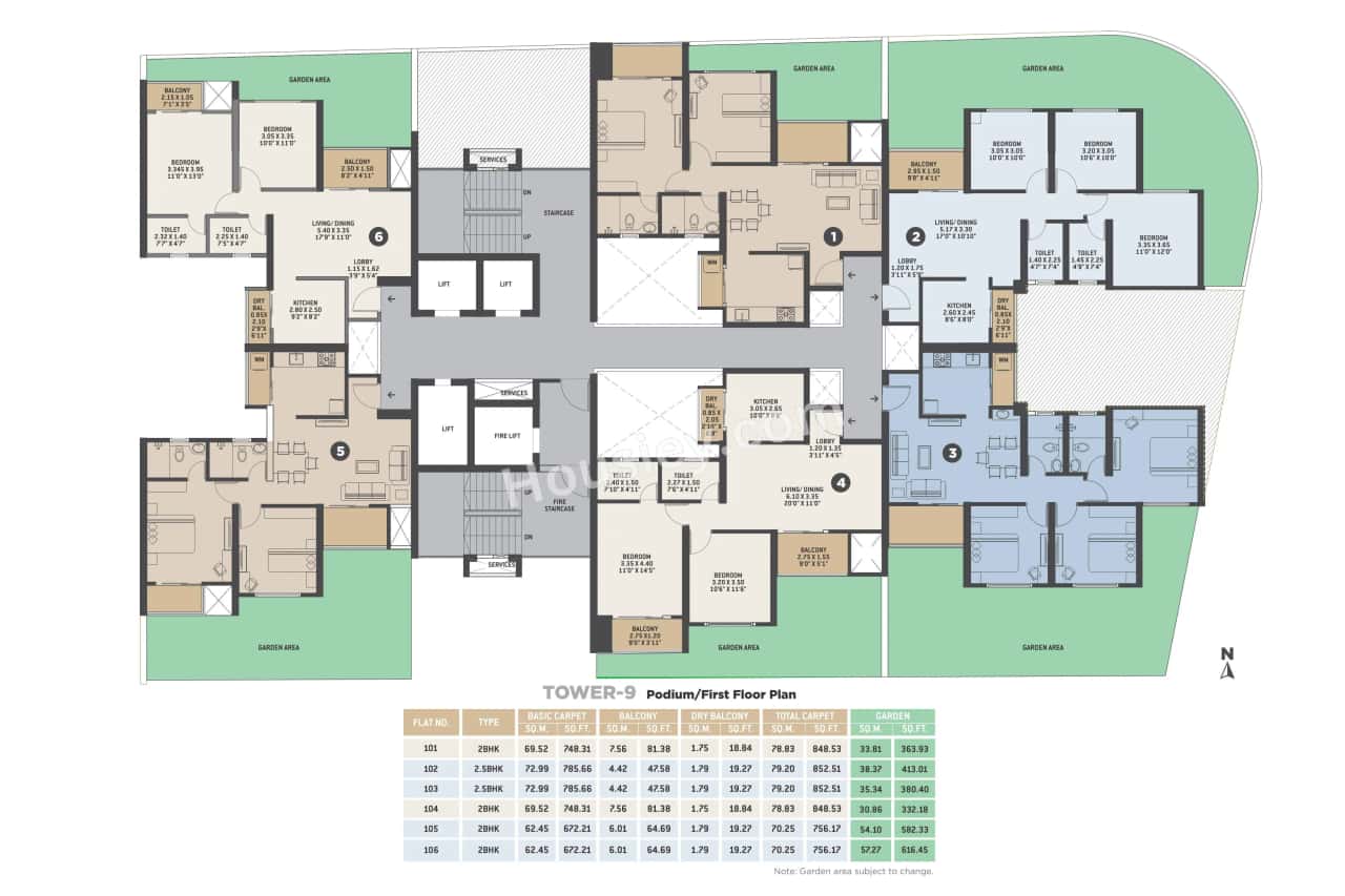 VTP Dolce Vita Floor plan 25