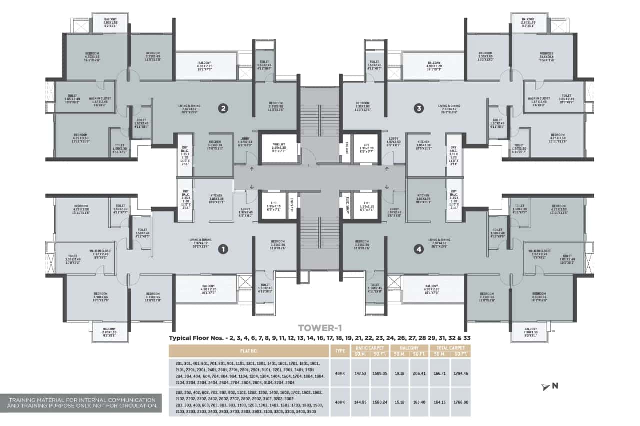 VTP Flamante Floor plan 4