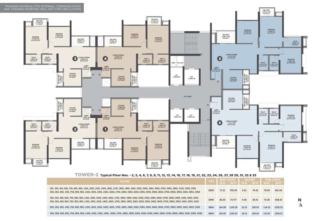 VTP Flamante Floor plan 1
