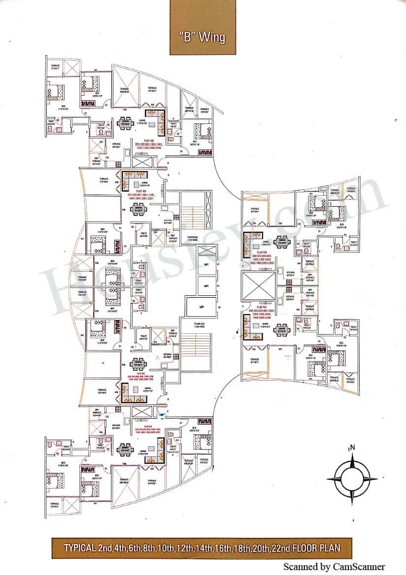 Twinstar Vaastu Imperial Floor plan 4