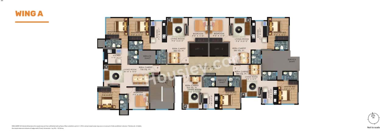 Vaibhav Eastsyde Floor plan 1