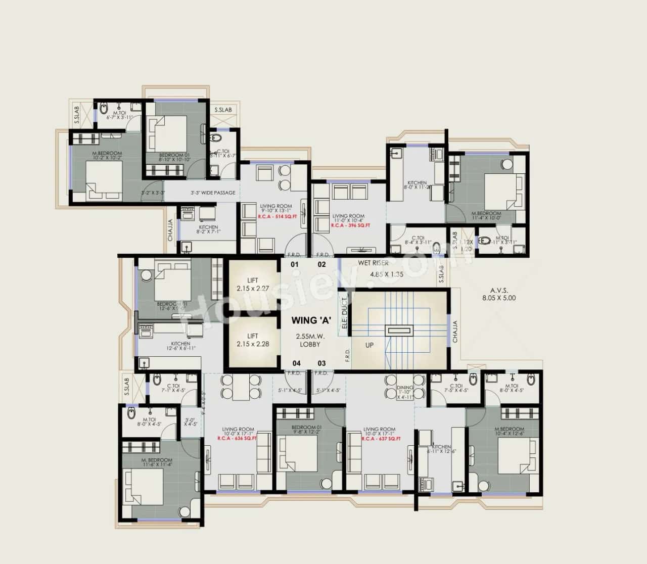 Vaibhavlaxmi Royal Stone Floor plan 3