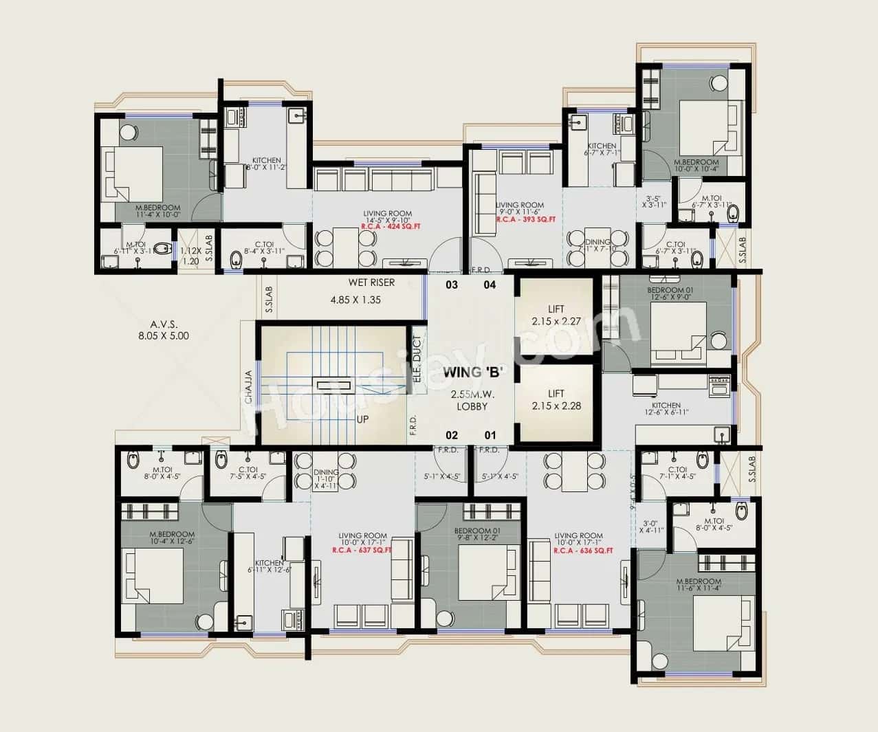 Vaibhavlaxmi Royal Stone Floor plan 2