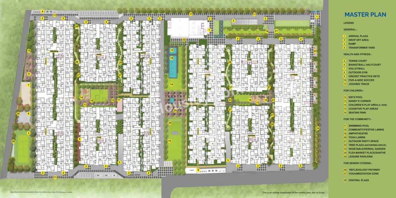 Vaishnavi Serene Floor Plan