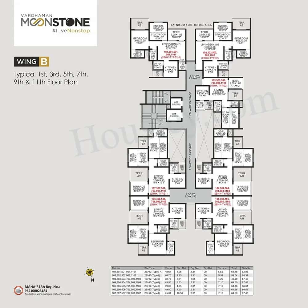 Vardhman Moonstone Floor plan 4