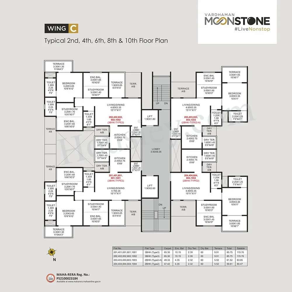 Vardhman Moonstone Floor plan 6