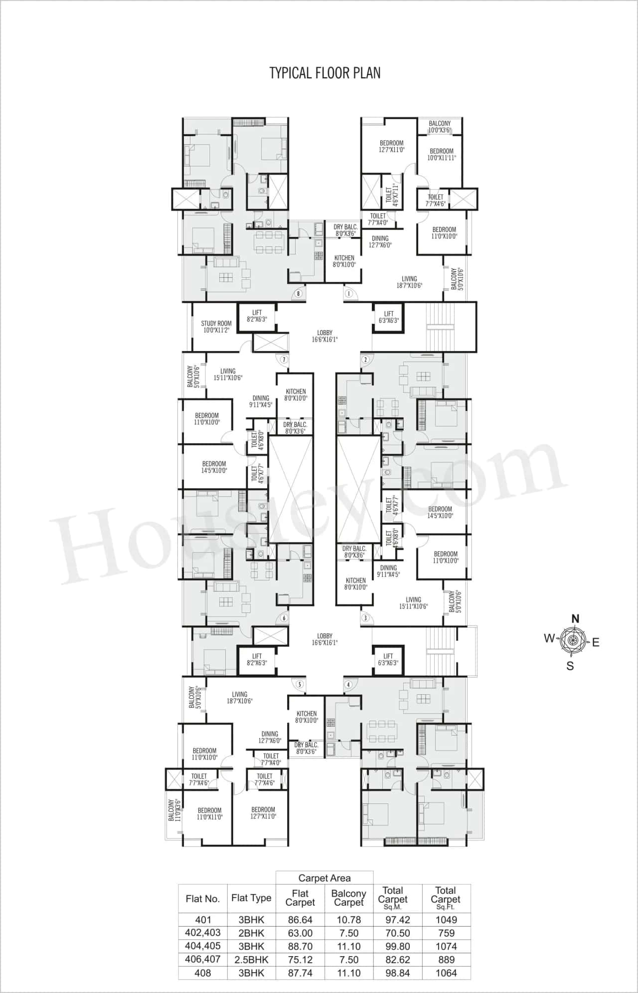 Vasant Estella Floor plan 1