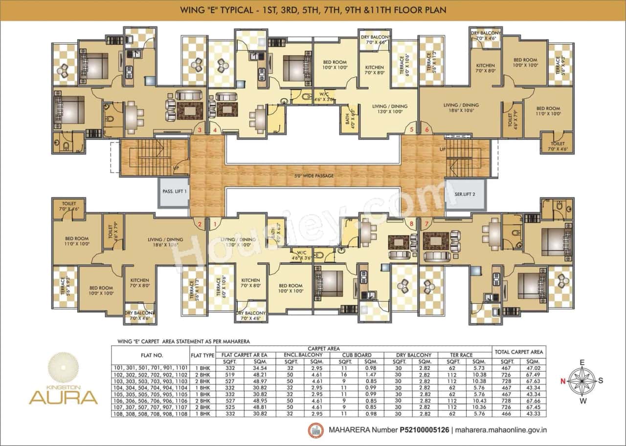 Vedant Kingston Aura Floor plan 10