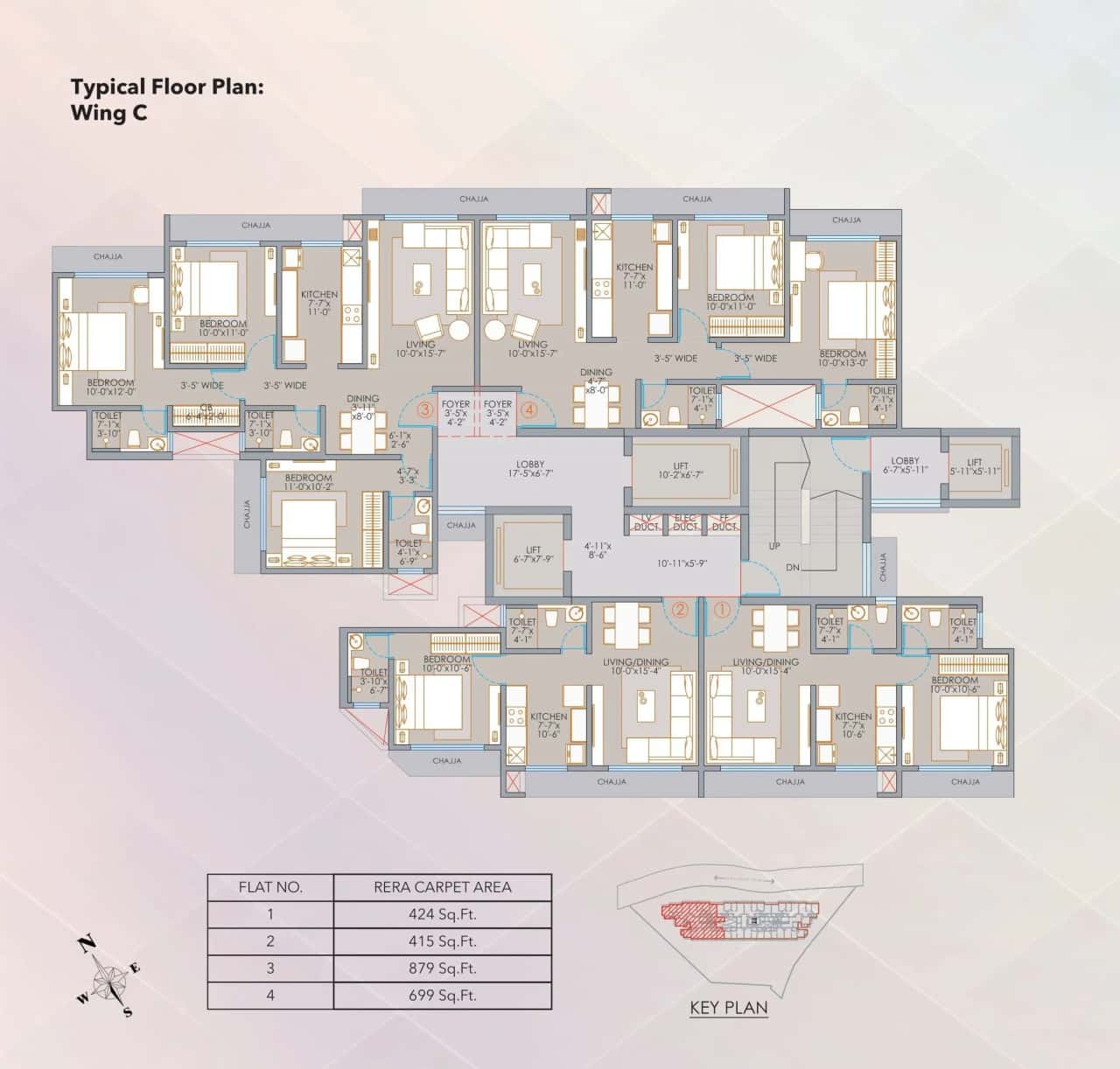 Veena Synergy Floor plan 2