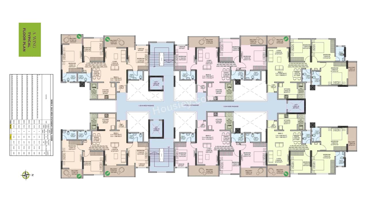 Vellkin Basil Flora Floor plan 1