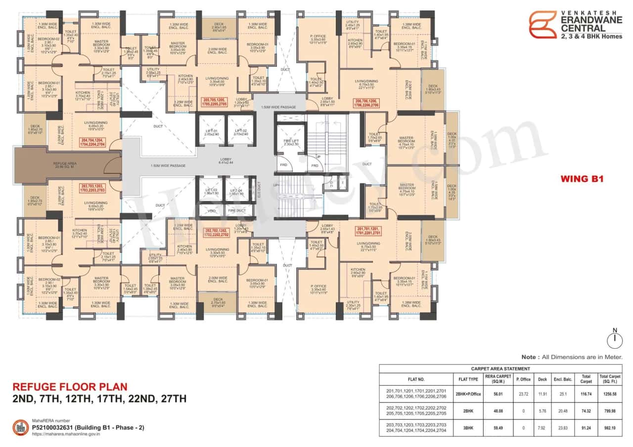 Venkatesh Erandwane Central Floor plan 1