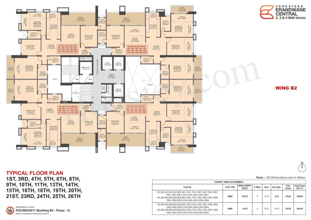 Venkatesh Erandwane Central Floor plan 3
