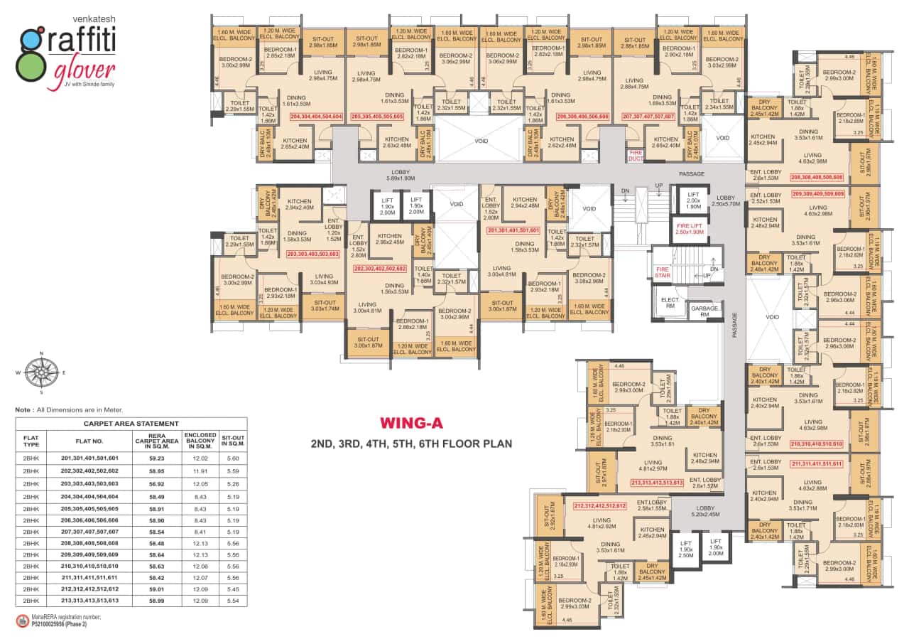 Venkatesh Graffiti Glover Floor plan 2