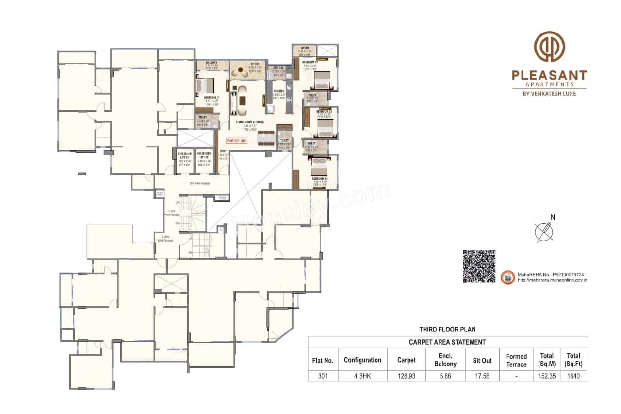 Venkatesh Pleasant Floor plan 2