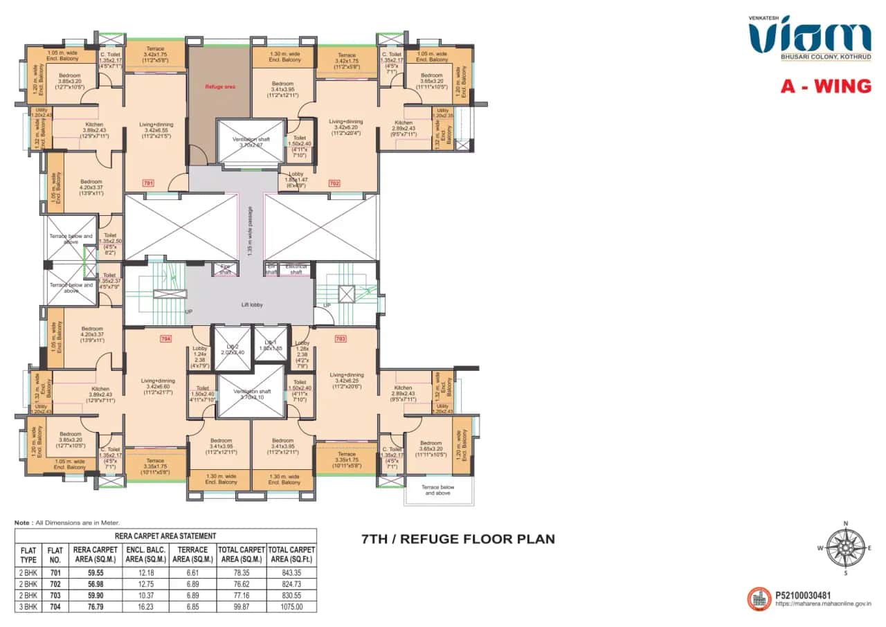 Venkatesh Viom Floor plan 1