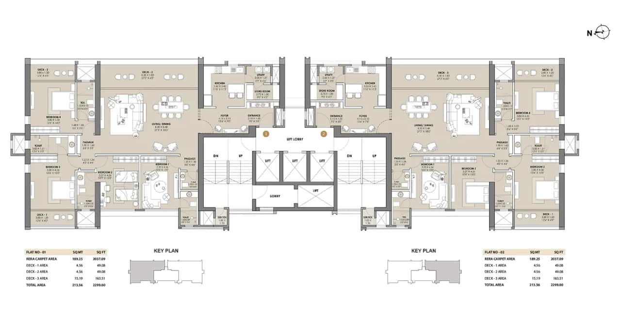 Viceroy Prive Floor plan 1